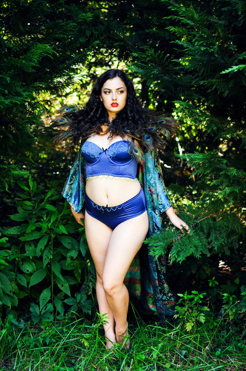 Lyla's customised outfit: beadwork