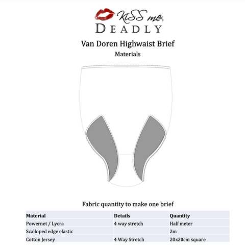 You can now sew your own KMD!