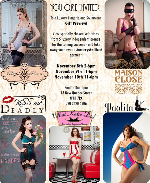 Want to learn how high end crystalled lingerie is made?