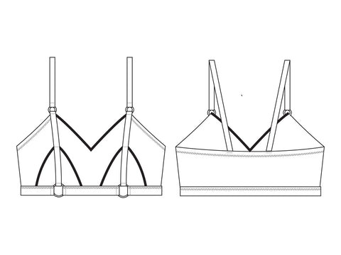 Lou Watson Eris Peephole Bra Pattern PDF Download