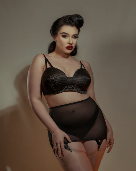 Kiss Me Deadly Retro Classics Roll On Girdle S-2XL